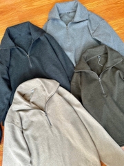 Set nỉ uni [ áo zip / cvay ]