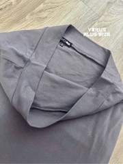 Chân váy ôm thun fashion nova bigsize