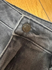 Quần jeans Carly ống đứng đen wax xuất xịn bigsiZe(carlyqj)