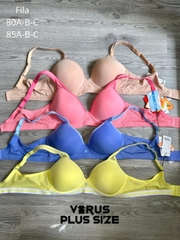 [viruSpluSSize]Áo ngực F1la lưới ít gọng mỏng nấc cài bigSize