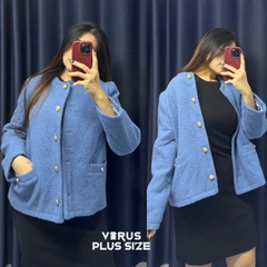 Áo khoác dạ ngắn Lacien bigsize(hàng lỗi xước lưng)