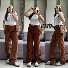 Top tee F21plus áo thun gân co giãn bigsize(4309)