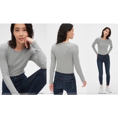 [viruSpluSSize]Áo thun GAP tay dài baSic body bigSize