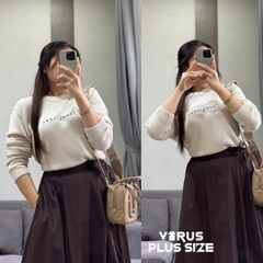 Áo len Tômi logo chữ thêu xịn bigsize