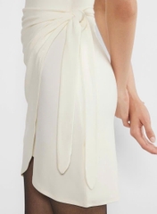 Đầm dây tà wrap Aritzia thun xuất xịn