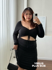 Đầm BARIII Cut Eo Bigsize Xuất Xịn