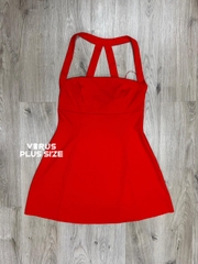 Đầm dây kiểu Urban xuất xịn bigsize