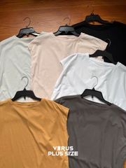 Áo thun tay hến Mujji cotton bigsize