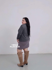 Chân váy ôm thun fashion nova bigsize
