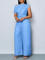 [Có Bigsize] Jumpsuit lệch vai Sh.ein xuất xịn bigsize.