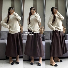 Áo len Tômi logo chữ thêu xịn bigsize