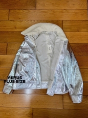 Khoác jacket metalic 34on bigsize