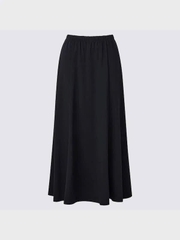 Chân váy un1 lưng thun bigsize cotton thoáng mát che khuyết điểm(hàng cắt tag)