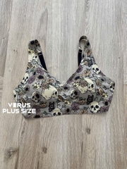 Áo bra MEUNDIES cổ tim chất su đanh mịn