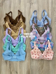 Áo bra MEUNDIES cổ tim chất su đanh mịn