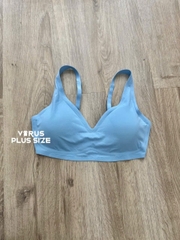 Áo bra MEUNDIES cổ tim chất su đanh mịn