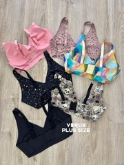 Áo bra MEUNDIES cổ tim chất su đanh mịn