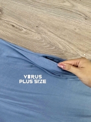 Jumsuit fashion thun cổ v bigsize