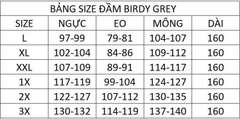 Đầm tiệc birdy gr3y cánh tiên bigsize xuất xịn