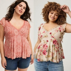 Áo cánh tiên torrid thun lưới xuất xịn bigsize