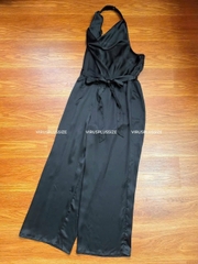 Jumsuit lụa cổ yếm RM bigsize