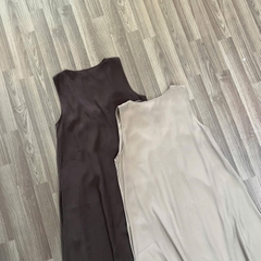 Đầm cổ U maxi primark cộc tay bigsize
