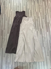 Đầm cổ U maxi primark cộc tay bigsize