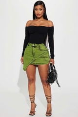 Bodysuit fashion bẹt vai nhún ngực tôn dáng bigsize