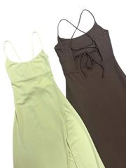 Đầm dây cột lưng aritzia bigsize