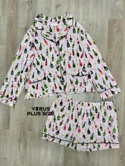 Bộ Pjm đùi Beauty 2 Túi Bigsize Xuất Xịn