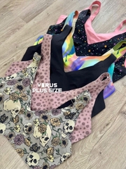 Áo bra MEUNDIES cổ tim chất su đanh mịn