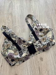 Áo bra MEUNDIES cổ tim chất su đanh mịn
