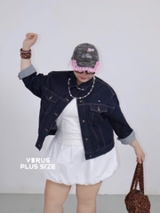 Áo khoác Jeans Un1 bigsize xuất xịn trendy