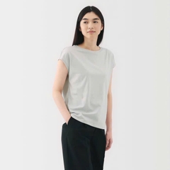 Áo thun tay hến Mujji cotton bigsize