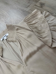 Áo preview lụa cổ chun tay bèo xinh bigsize xuất xịn