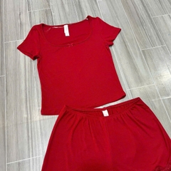 Bộ ngủ Auden bigsize thun gân mát mẻ bigsize