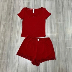 Bộ ngủ Auden bigsize thun gân mát mẻ bigsize