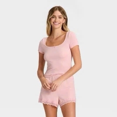 Bộ ngủ Auden bigsize thun gân mát mẻ bigsize