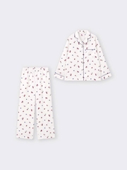 Bộ Pjm Gu lụa tay dài sang xịn bigsize (hàng cắt tag)