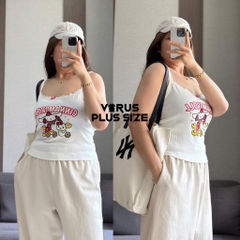 Áo dây F21plus cotton Bigsize