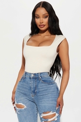 Bodysuit Fashion cổ vuông bigsize thun lạnh xịn xò