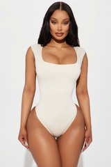 Bodysuit Fashion cổ vuông bigsize thun lạnh xịn xò