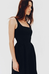 Đầm 2d Hắc Em chít eo nhẹ gọn dáng bigsize