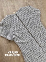 Đầm tweed jessica thanh lịch bigsize
