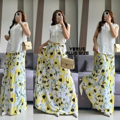 Áo lụa Zara cộc tay mix kèm dây xuất xịn