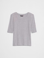 Áo thun tay lửng Banana thun gân co giãn bigsize