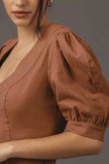 Áo tay phồng Anth linen bigsize