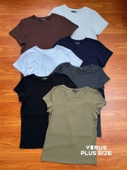 Áo thun Fashion basic chất mỏng nhẹ thoáng mát bigsize