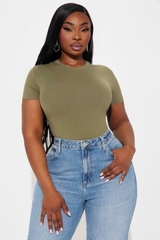 Áo thun Fashion basic chất mỏng nhẹ thoáng mát bigsize