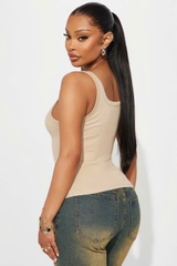 Áo dây basic Fashion chất thun gân co giãn bigsize